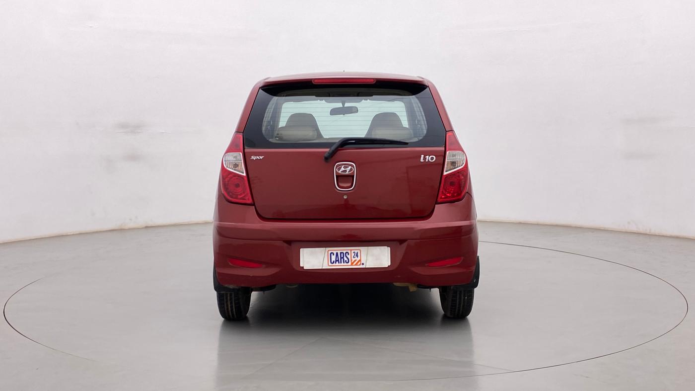 2013 Hyundai i10 SPORTZ 1.2 AT, Petrol, Automatic, 78,272 km, Back/Rear