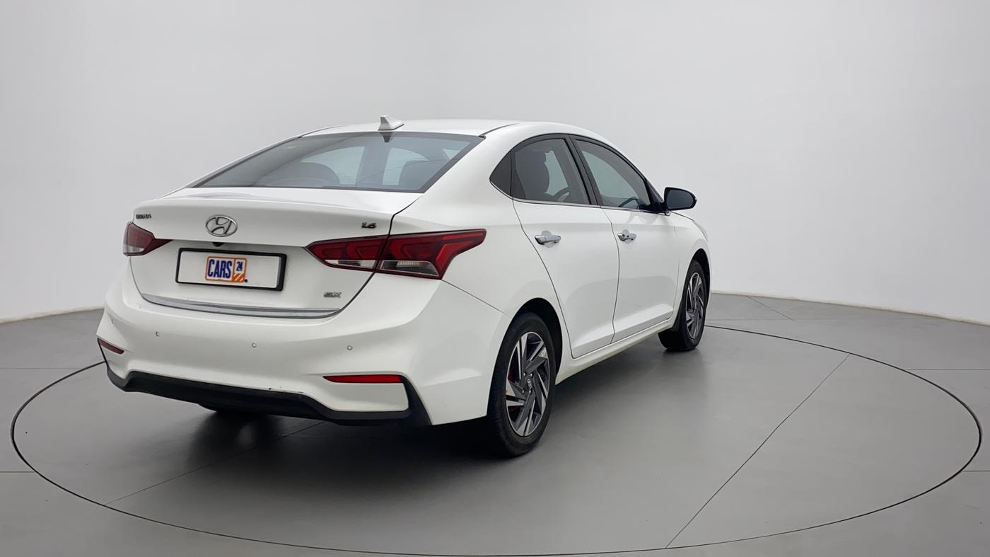 2019 Hyundai Verna 1.6 VTVT SX O, CNG, Manual, 61,381 km, Right Back Diagonal