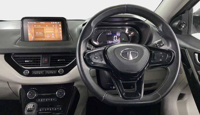 2020 Tata NEXON XZ PLUS (O) PETROL, Petrol, Manual, 31,357 km, Steering Wheel Close Up