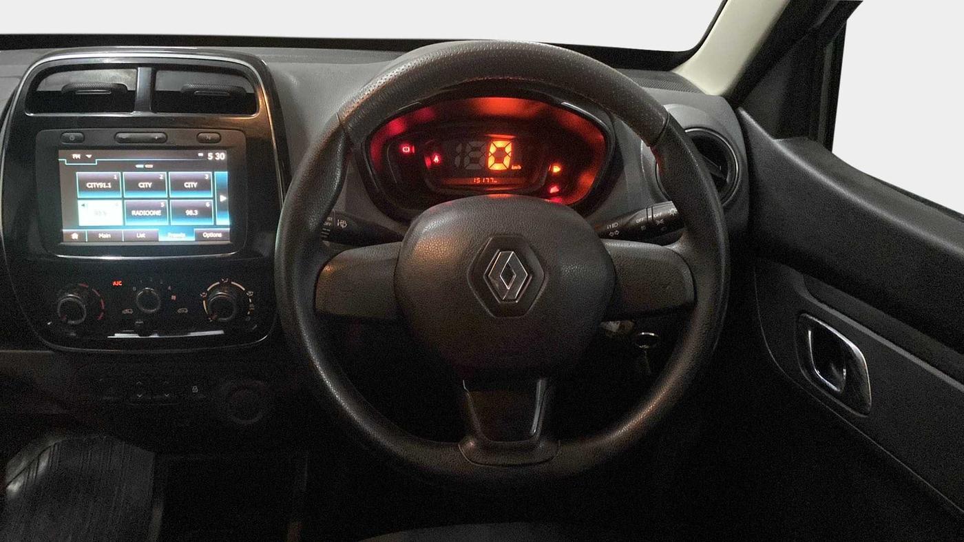 2019 Renault Kwid RXT 0.8 (O), Petrol, Manual, 15,175 km, Steering Wheel Close Up