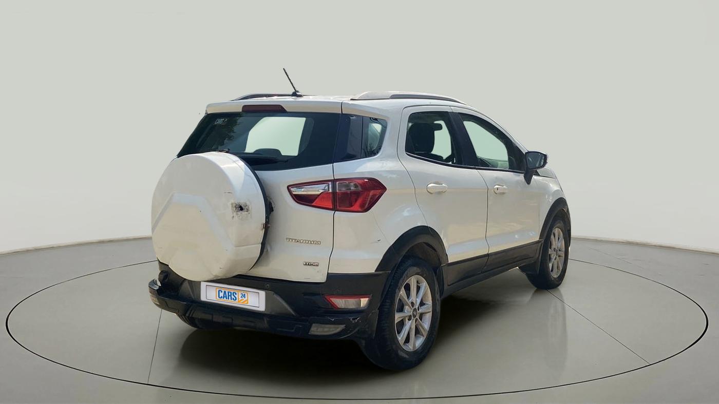 2019 Ford Ecosport TITANIUM 1.5L DIESEL, Diesel, Manual, 93,376 km, Right Back Diagonal