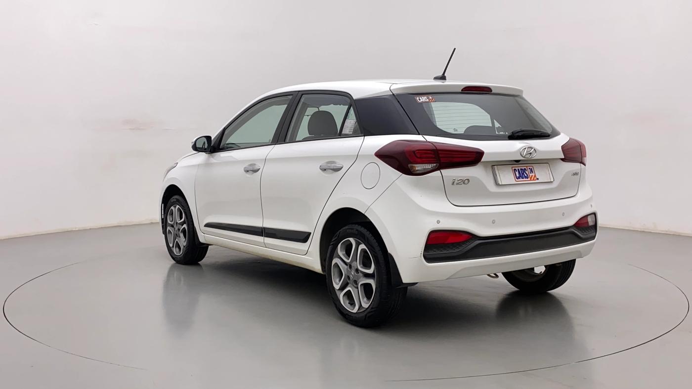 2019 Hyundai Elite i20 ASTA (O) CVT, Petrol, Automatic, 10,127 km, Left Back Diagonal