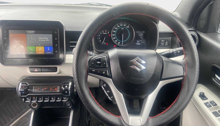 2022 Maruti IGNIS ALPHA 1.2 AMT, Petrol, Automatic, 6,488 km, Steering Wheel Close Up