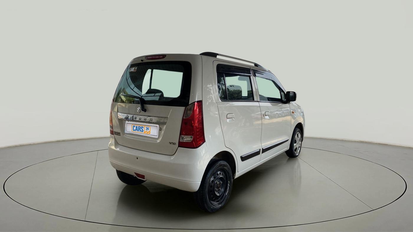 2015 Maruti Wagon R 1.0 VXI, Petrol, Manual, 37,361 km, Right Back Diagonal
