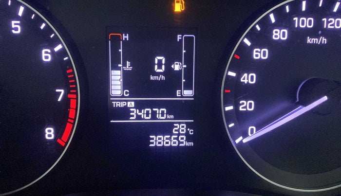 2016 Hyundai Elite i20 MAGNA 1.2, Petrol, Manual, 38,654 km, Odometer Image