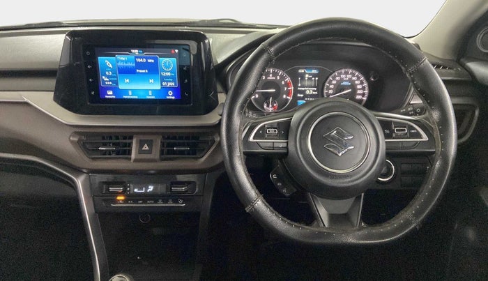 2022 Maruti BREZZA ZXI SMART HYBRID , Petrol, Manual, 26,559 km, Steering Wheel Close Up