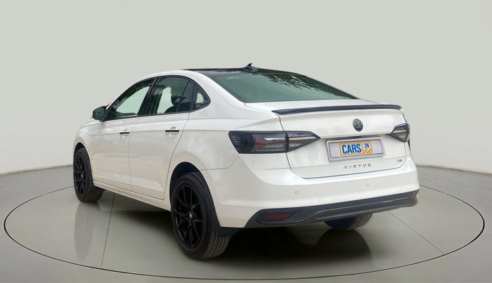 2022 Volkswagen VIRTUS TOPLINE TSI 1.0 AT, Petrol, Automatic, 22,914 km, Left Back Diagonal