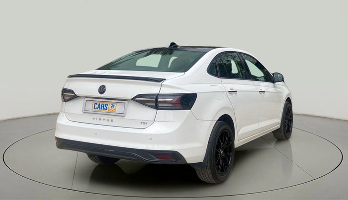 2022 Volkswagen VIRTUS TOPLINE TSI 1.0 AT, Petrol, Automatic, 22,914 km, Right Back Diagonal