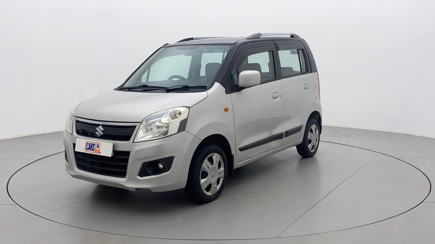 2017 Maruti Wagon R 1.0 VXI AMT, Petrol, Automatic, 69,849 km, Left Front Diagonal