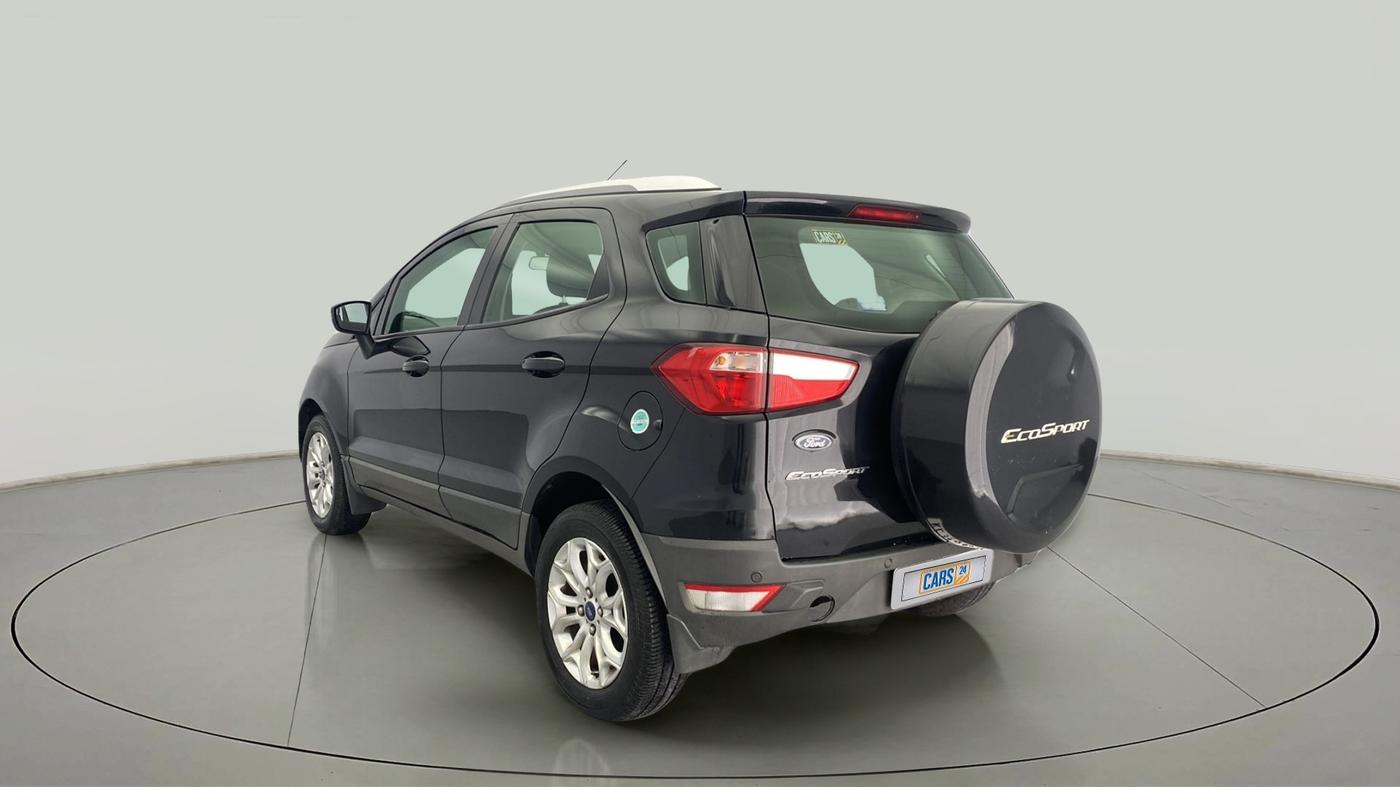 2017 Ford Ecosport TITANIUM + 1.5L PETROL AT, Petrol, Automatic, 23,778 km, Left Back Diagonal