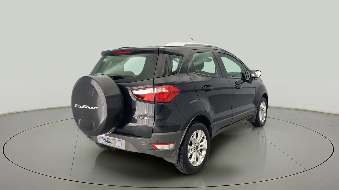 2017 Ford Ecosport TITANIUM + 1.5L PETROL AT, Petrol, Automatic, 23,778 km, Right Back Diagonal