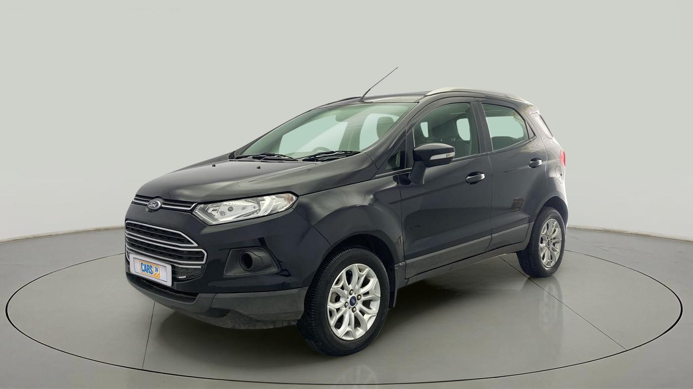 2017 Ford Ecosport TITANIUM + 1.5L PETROL AT, Petrol, Automatic, 23,778 km, Left Front Diagonal