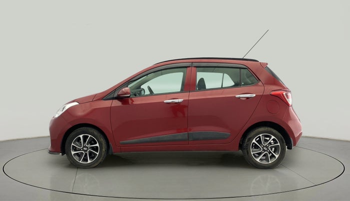 2018 Hyundai Grand i10 SPORTZ (O) AT 1.2 KAPPA VTVT, Petrol, Automatic, 49,452 km, Left Side