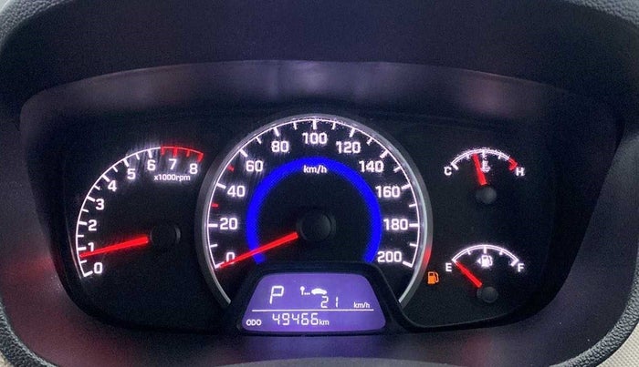 2018 Hyundai Grand i10 SPORTZ (O) AT 1.2 KAPPA VTVT, Petrol, Automatic, 49,452 km, Odometer Image