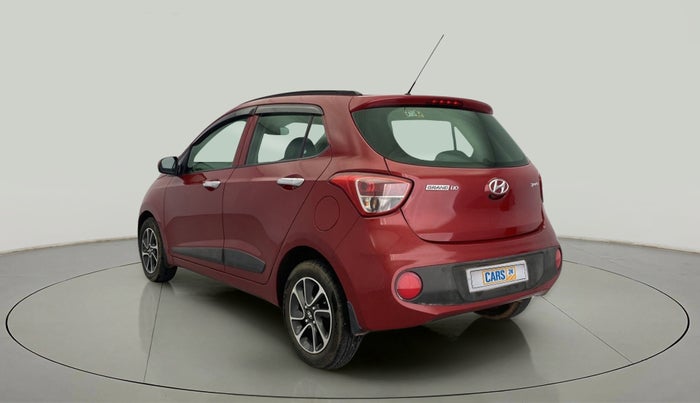 2018 Hyundai Grand i10 SPORTZ (O) AT 1.2 KAPPA VTVT, Petrol, Automatic, 49,452 km, Left Back Diagonal