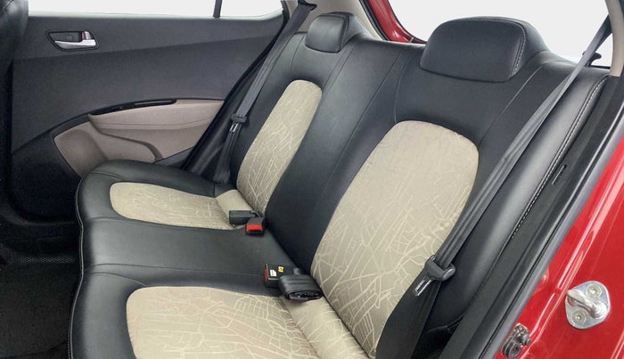 2018 Hyundai Grand i10 SPORTZ (O) AT 1.2 KAPPA VTVT, Petrol, Automatic, 49,452 km, Right Side Rear Door Cabin