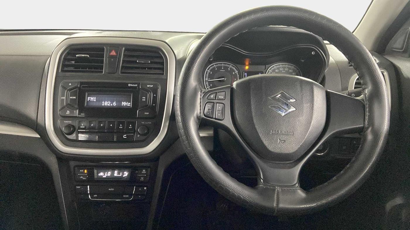 2021 Maruti Vitara Brezza VXI, Petrol, Manual, 12,057 km, Steering Wheel Close Up