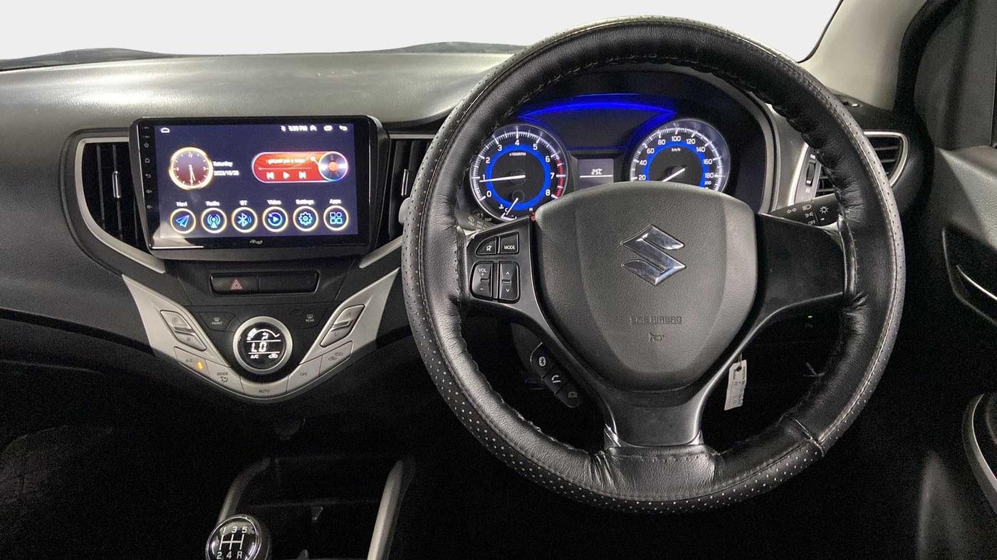 2019 Maruti Baleno DELTA PETROL 1.2, Petrol, Manual, 41,331 km, Steering Wheel Close Up