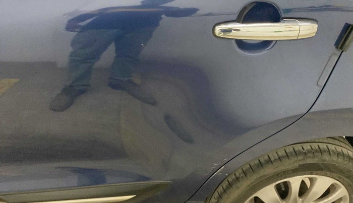 2018 Maruti Baleno ALPHA CVT PETROL 1.2, Petrol, Automatic, 25,577 km, Rear left door - Minor scratches