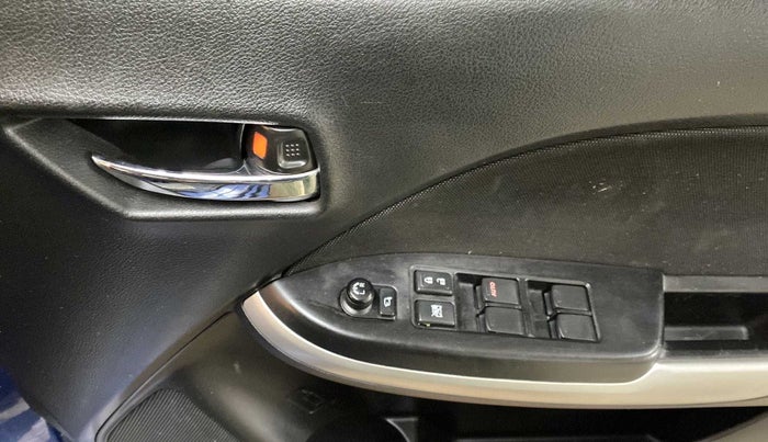 2018 Maruti Baleno ALPHA CVT PETROL 1.2, Petrol, Automatic, 25,577 km, Driver Side Door Panels Control
