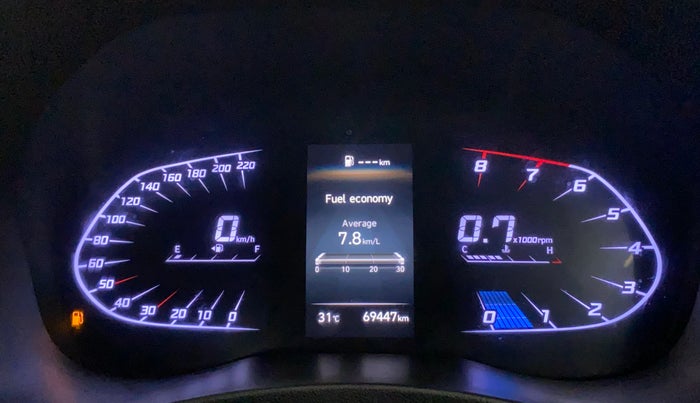 2020 Hyundai Verna SX 1.5 VTVT, Petrol, Manual, 69,434 km, Odometer Image