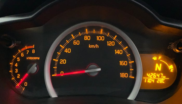 2017 Maruti Celerio ZXI AMT (O), Petrol, Automatic, 42,647 km, Odometer Image