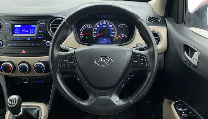 2015 Hyundai Grand i10 ASTA 1.2 KAPPA VTVT, Petrol, Manual, 97,434 km, Steering Wheel Close Up