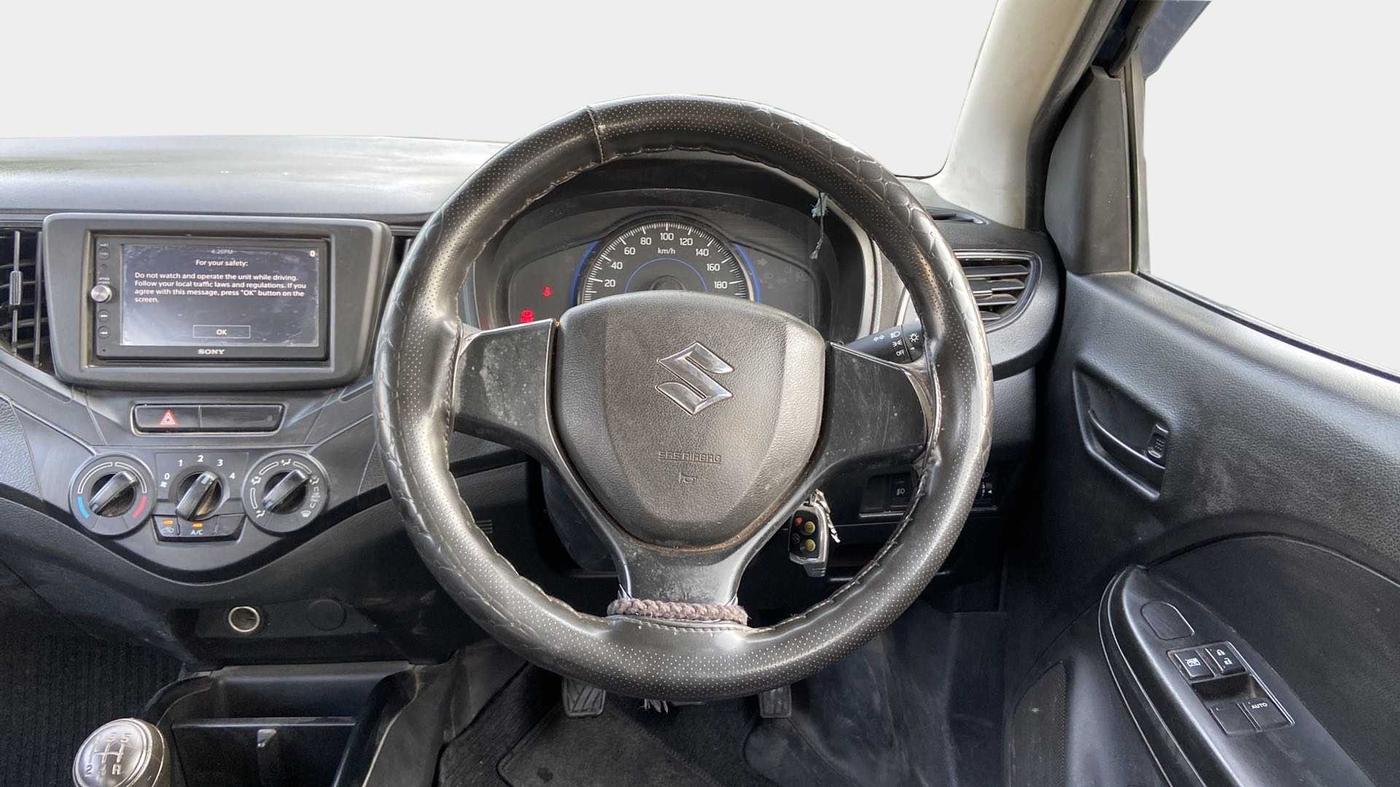 2018 Maruti Baleno SIGMA PETROL 1.2, CNG, Manual, 48,198 km, Steering Wheel Close Up