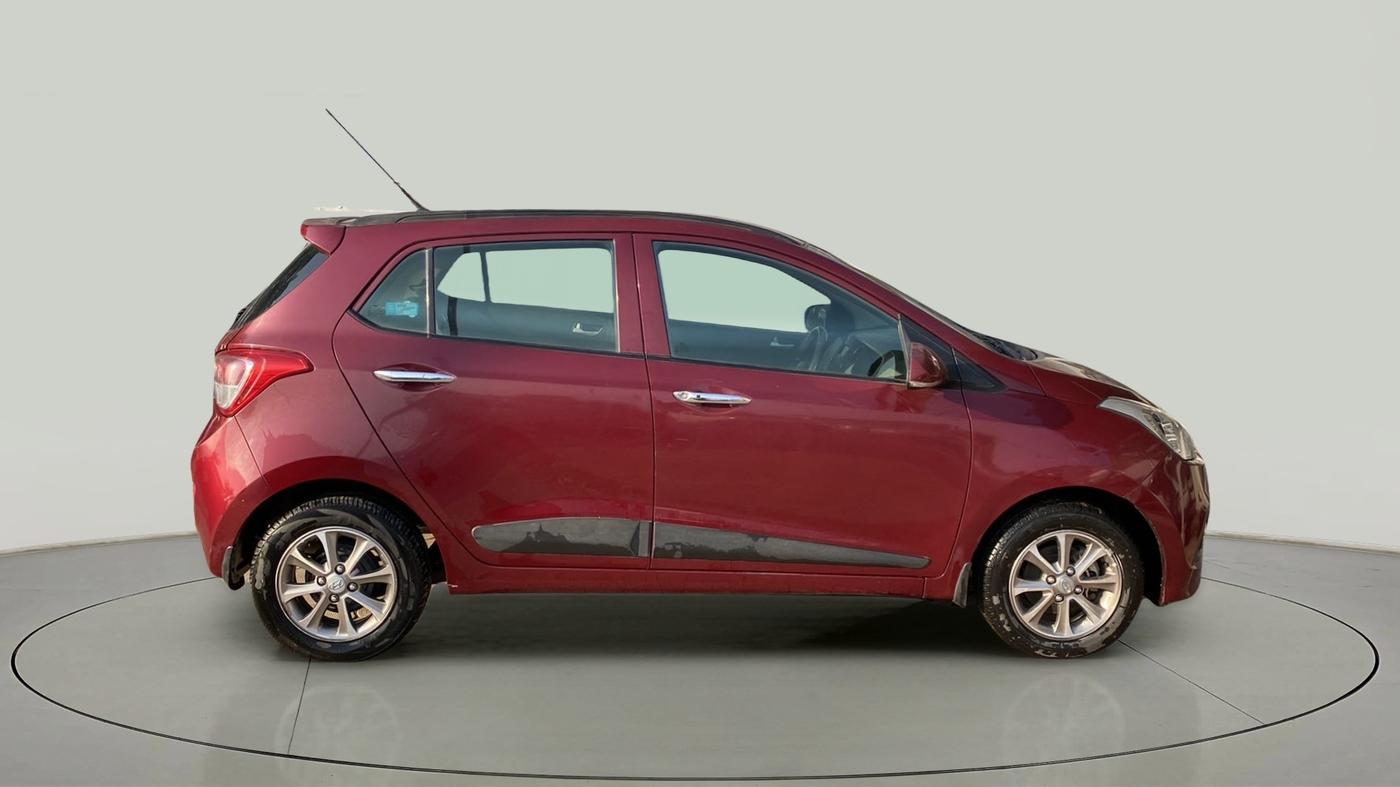 2016 Hyundai Grand i10 ASTA (O) 1.2 KAPPA VTVT, Petrol, Manual, 42,447 km, Right Side View