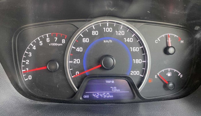 2016 Hyundai Grand i10 ASTA (O) 1.2 KAPPA VTVT, Petrol, Manual, 42,447 km, Odometer Image