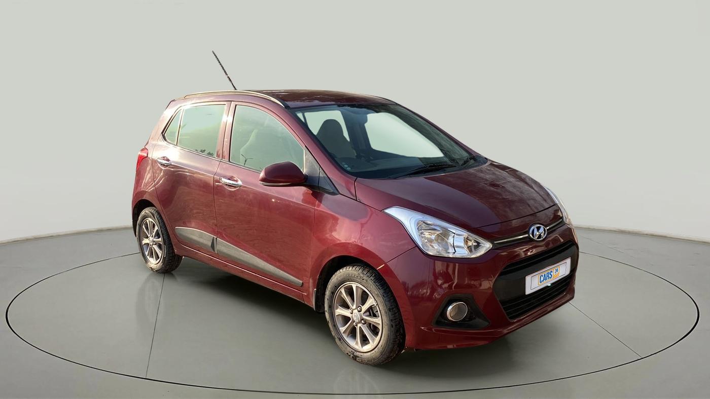 2016 Hyundai Grand i10 ASTA (O) 1.2 KAPPA VTVT, Petrol, Manual, 42,447 km, Right Front Diagonal
