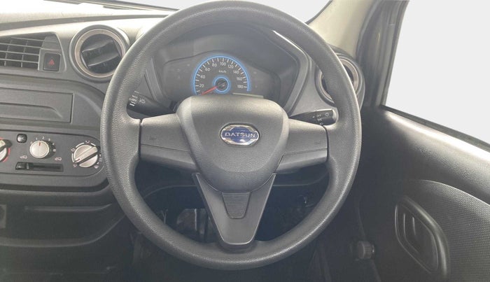 2019 Datsun Redi Go A, Petrol, Manual, 40,295 km, Steering Wheel Close Up