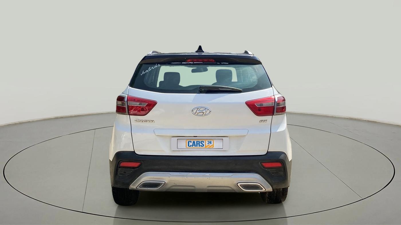 2019 Hyundai Creta SX SPORTS EDITION 1.6 PETROL DUAL TONE, Petrol, Manual, 95,046 km, Back/Rear
