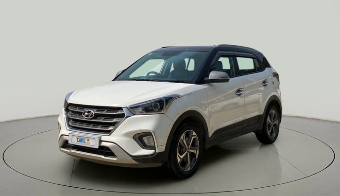 2019 Hyundai Creta SX SPORTS EDITION 1.6 PETROL DUAL TONE, Petrol, Manual, 95,046 km, Left Front Diagonal