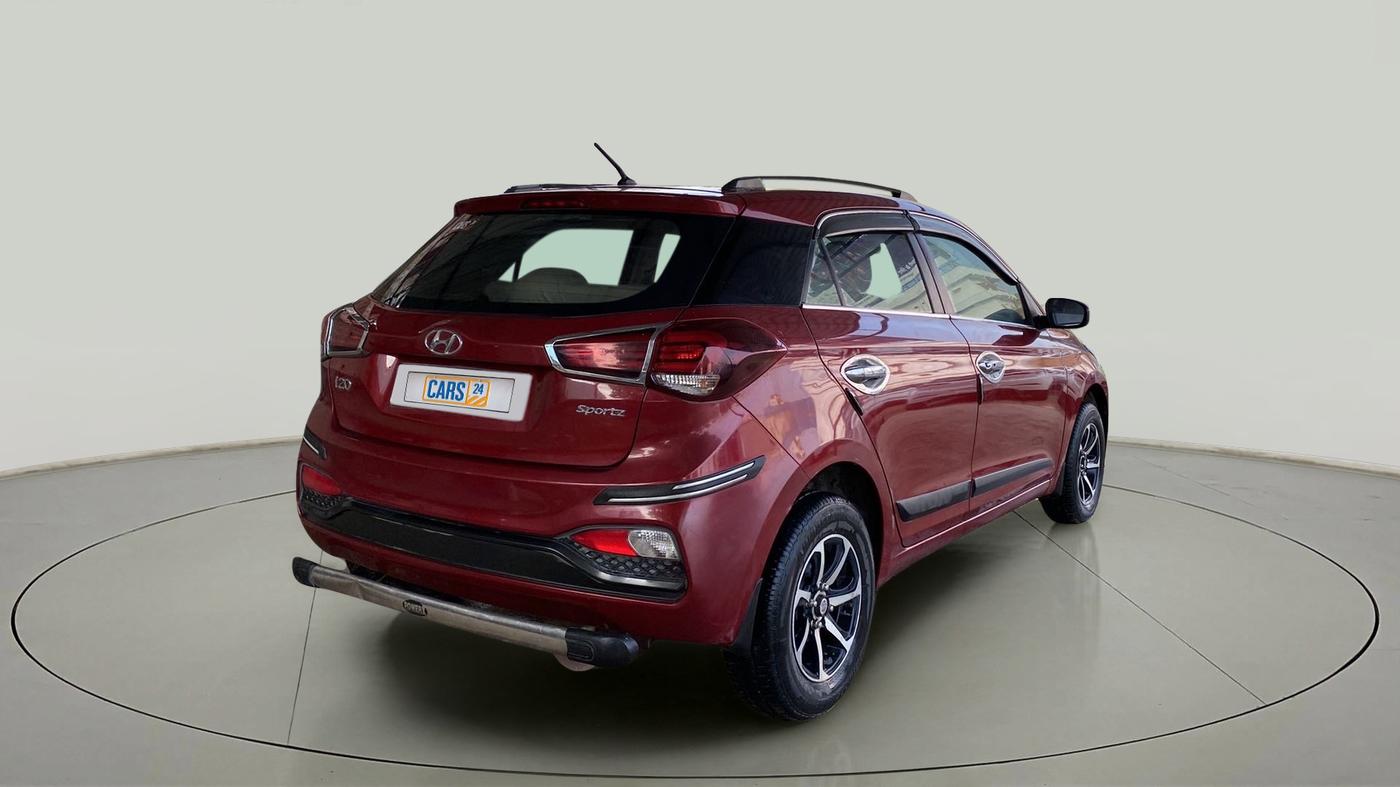 2018 Hyundai Elite i20 SPORTZ 1.2, Petrol, Manual, 62,247 km, Right Back Diagonal