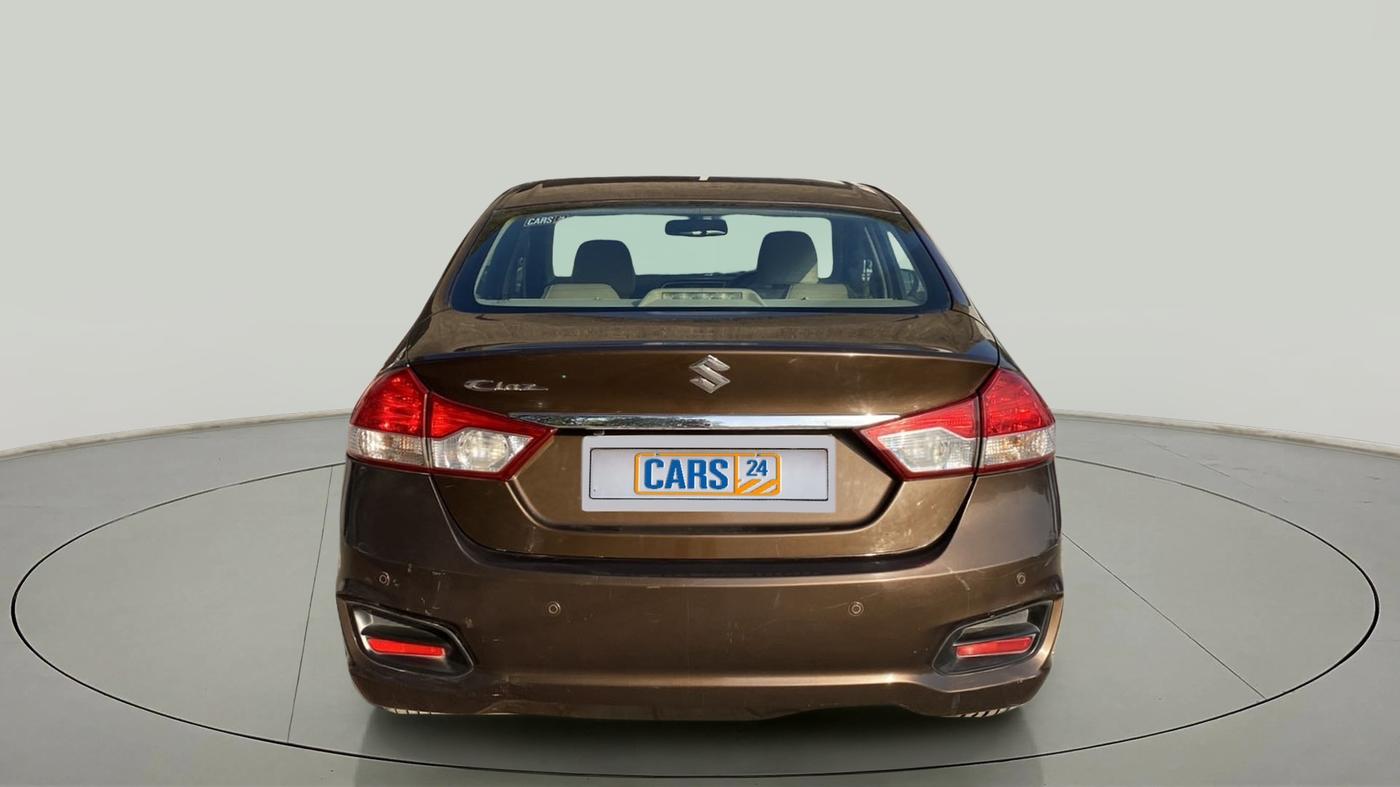2017 Maruti Ciaz ZXI+, Petrol, Manual, 60,854 km, Back/Rear