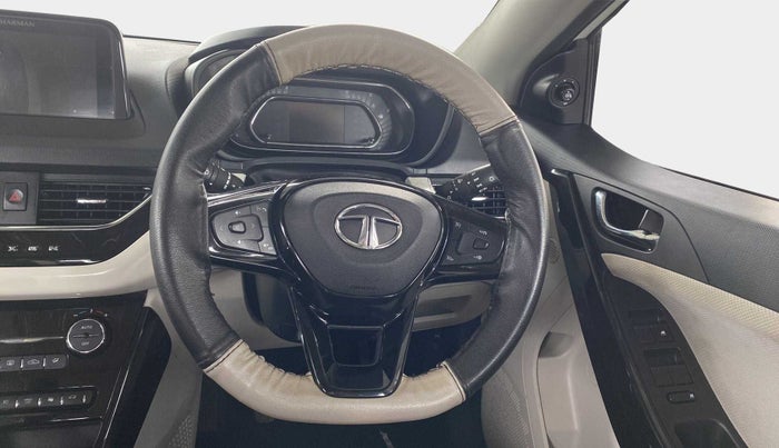 2021 Tata NEXON XZ PLUS PETROL SUNROOF, Petrol, Manual, 27,669 km, Steering Wheel Close Up