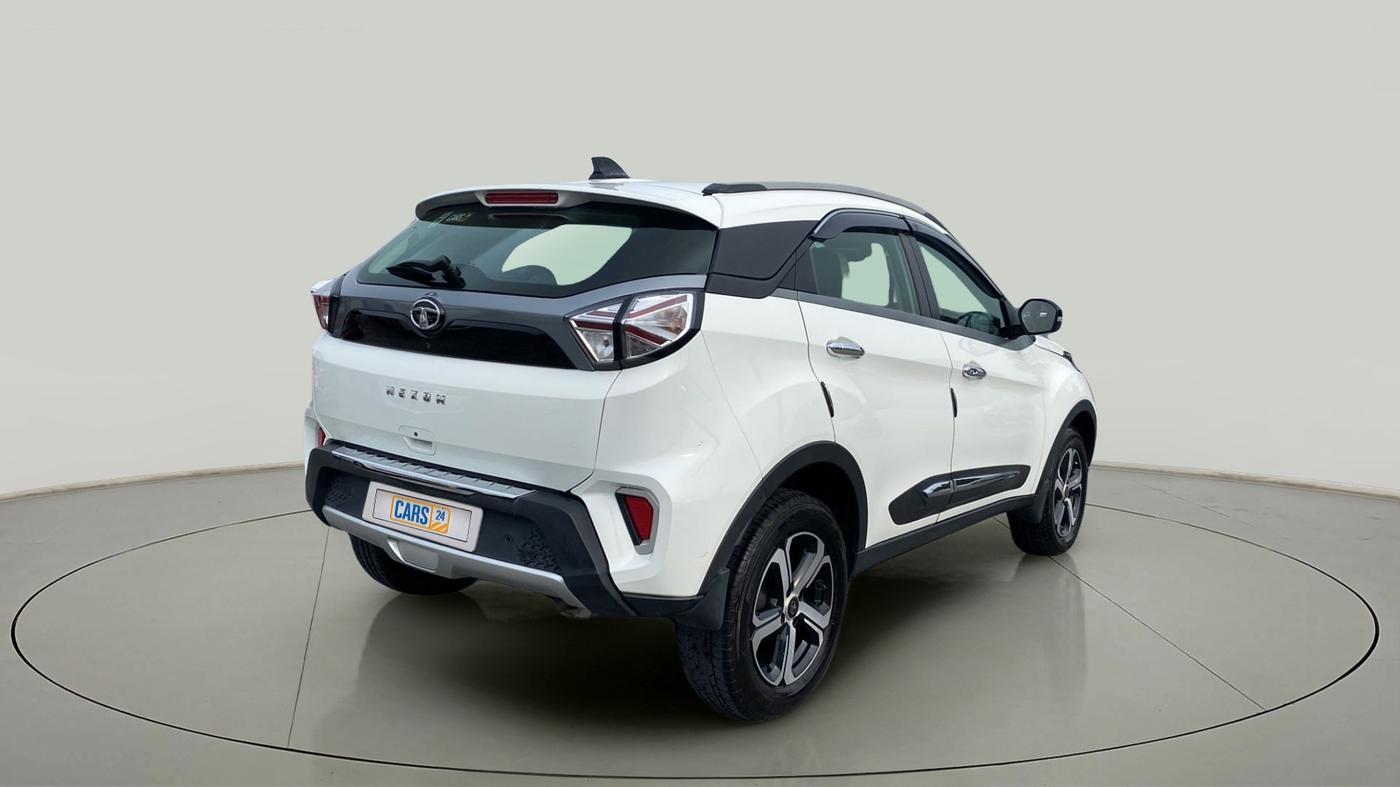2021 Tata NEXON XZ PLUS PETROL SUNROOF, Petrol, Manual, 27,669 km, Right Back Diagonal