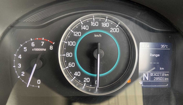 2020 Maruti IGNIS ZETA 1.2 AMT, Petrol, Automatic, 28,489 km, Odometer Image