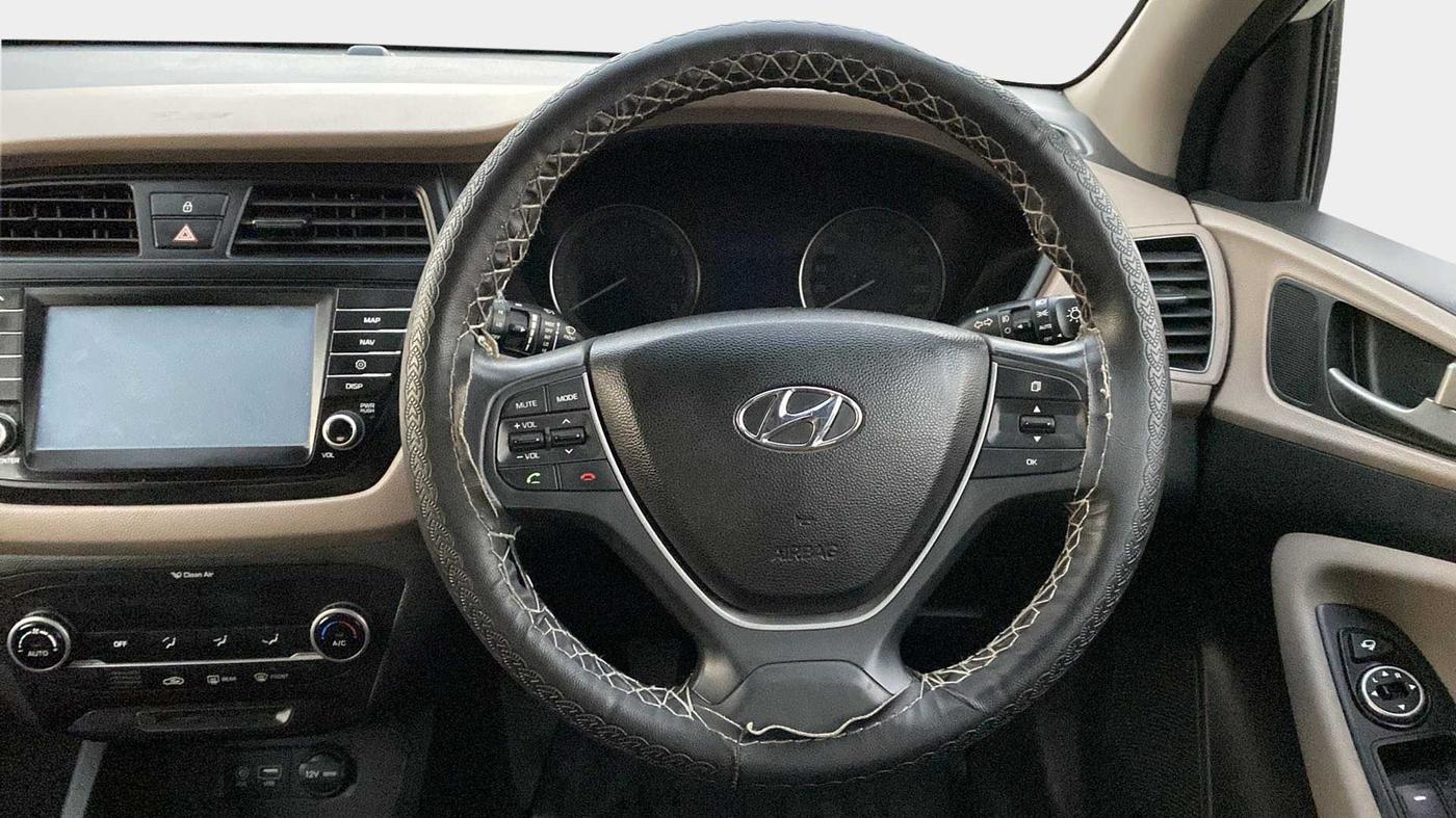 2017 Hyundai Elite i20 ASTA 1.2, Petrol, Manual, 50,212 km, Steering Wheel Close Up