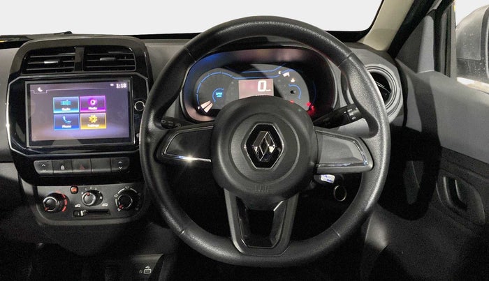 2021 Renault Kwid RXT 1.0 (O), Petrol, Manual, 27,960 km, Steering Wheel Close Up
