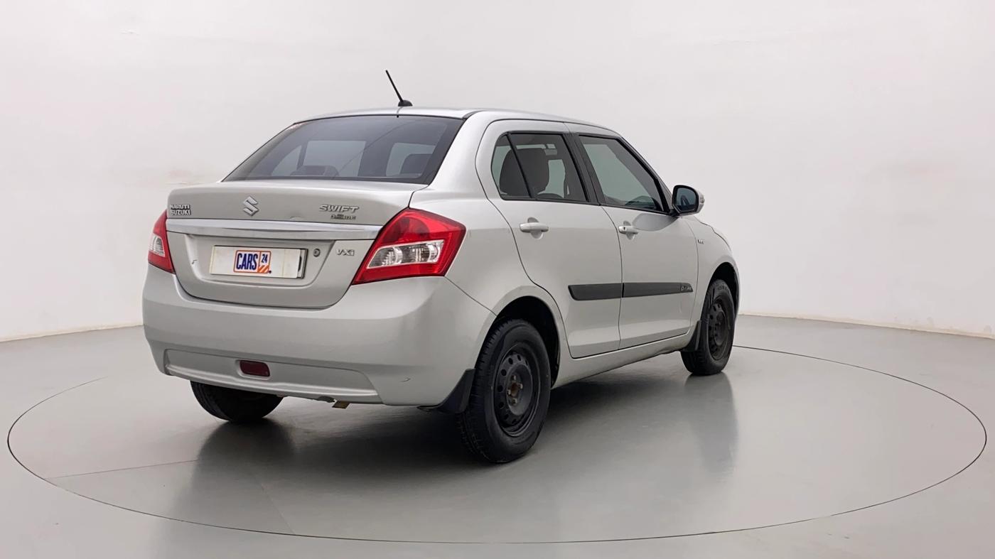 2012 Maruti Swift Dzire VXI, Petrol, Manual, 84,260 km, Right Back Diagonal