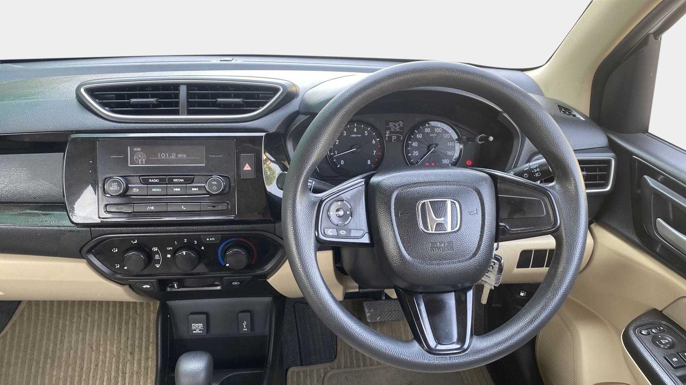 2020 Honda Amaze 1.2L I-VTEC S CVT, Petrol, Automatic, 24,269 km, Steering Wheel Close Up