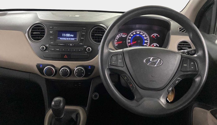 2018 Hyundai Grand i10 MAGNA 1.2 KAPPA VTVT, Petrol, Manual, 18,656 km, Steering Wheel Close Up