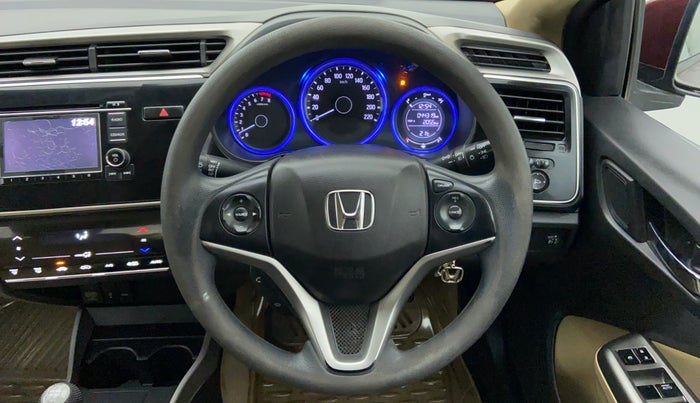 2016 Honda City V MT PETROL, Petrol, Manual, 44,319 km, Steering Wheel Close Up