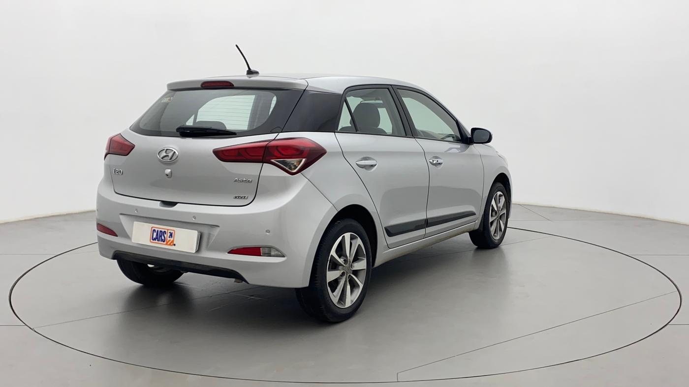 2016 Hyundai Elite i20 ASTA 1.2 (O), Petrol, Manual, 43,604 km, Right Back Diagonal