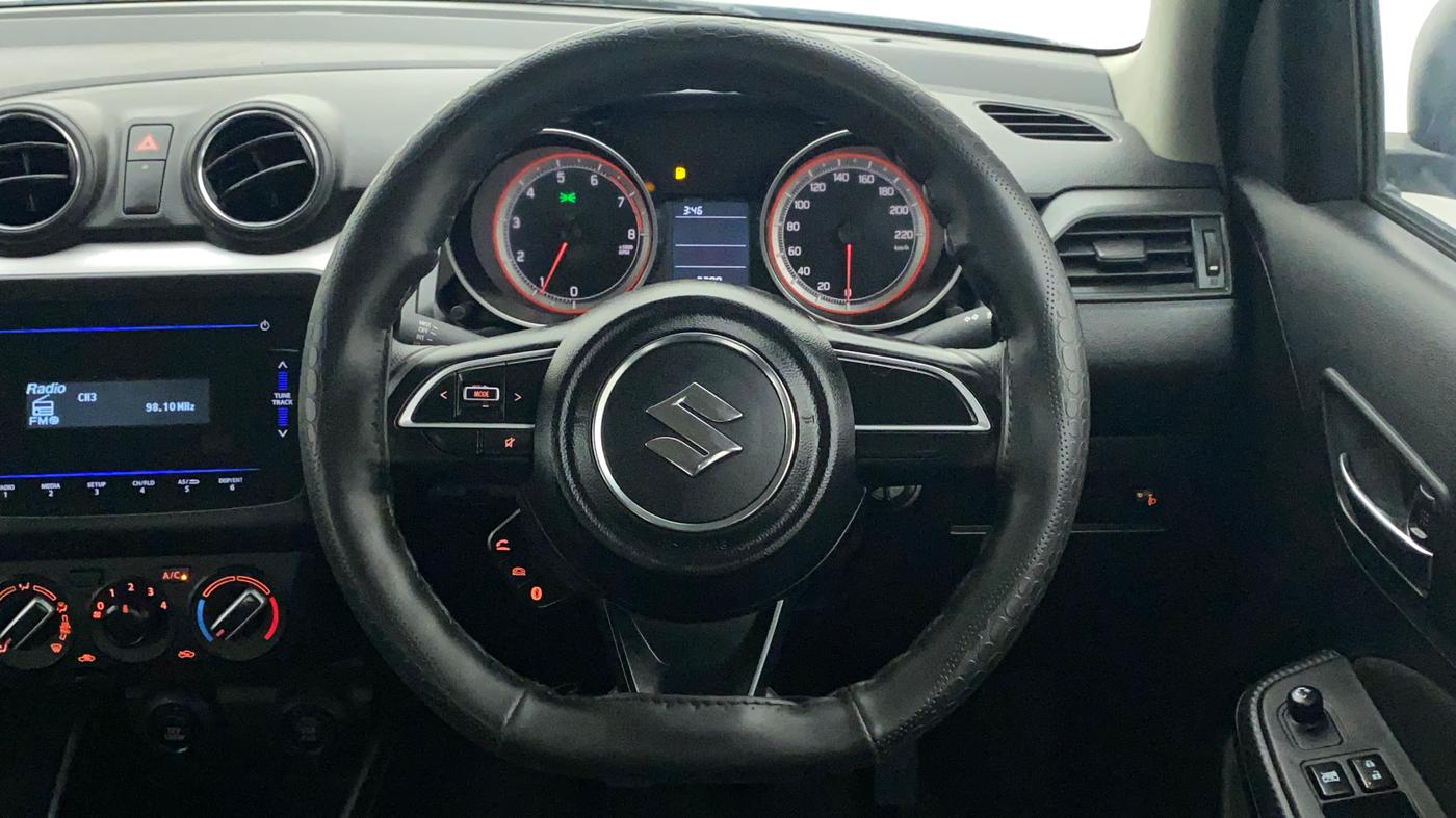 2022 Maruti Swift VXI, Petrol, Manual, 7,798 km, Steering Wheel Close Up