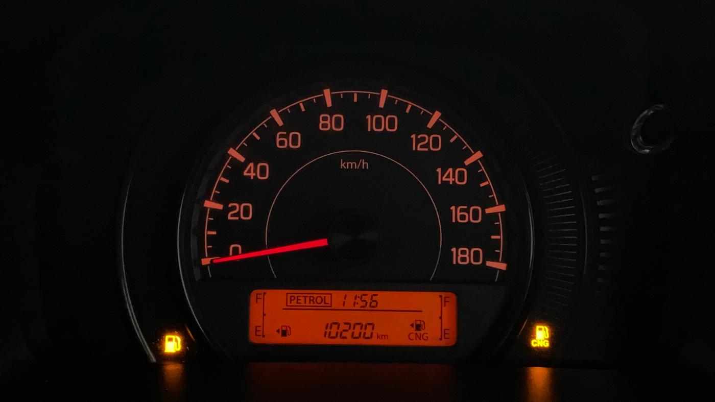 2022 Maruti Celerio VXI CNG, CNG, Manual, 10,200 km, Odometer Image