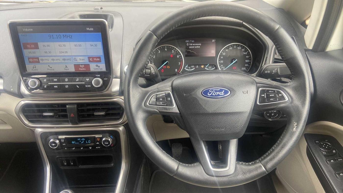 2019 Ford Ecosport TITANIUM 1.5L PETROL, Petrol, Manual, 4,981 km, Steering Wheel Close Up