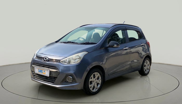 2014 Hyundai Grand i10 SPORTZ 1.2 KAPPA VTVT, CNG, Manual, 82,995 km, Left Front Diagonal